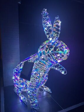 🆕🐰 Christian Siriano LED Light Up Bunny 21” NWT✨